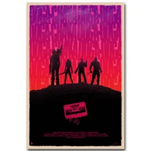 STAR LORD – Guardian of The Galaxy Art Silk Fabric Poster minimalism Print Superheroes Movie Picture for Room Wall Decor 09
