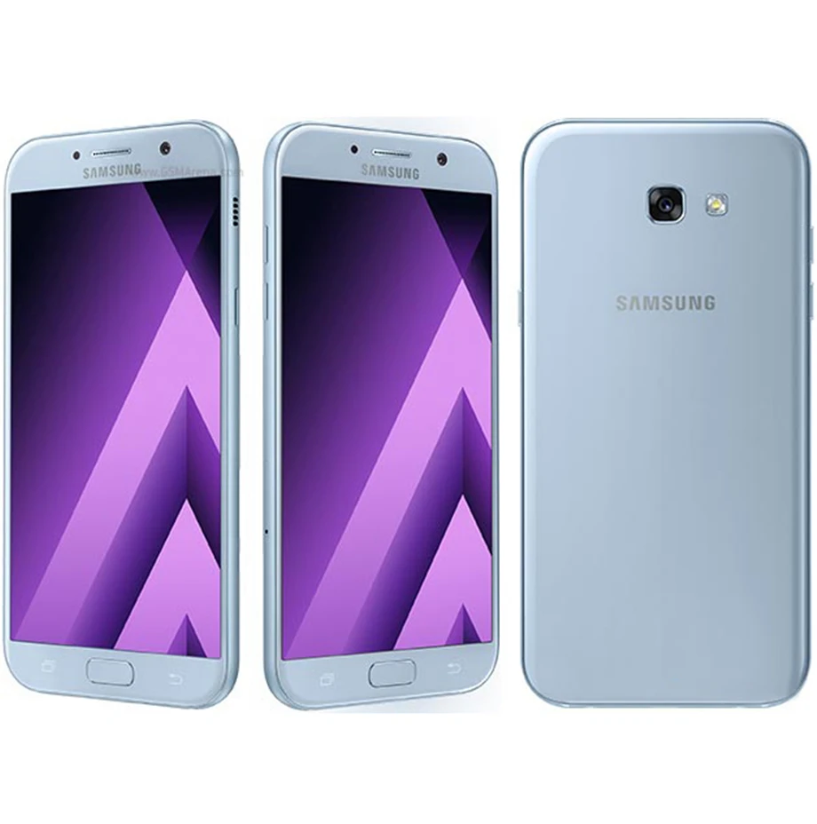 Samsung Galaxy A7() A720F Android мобильный телефон Exynos Восьмиядерный 3 ГБ ОЗУ 32 Гб ПЗУ 5," 16 МП и 16 Мп отпечаток пальца NFC