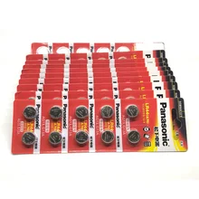 500pcs/lot 100% Original Panasonic 1.5V Button Cell Battery LR44 Lithium Coin Batteries A76 AG13 G13A LR44 LR1154 357A SR44