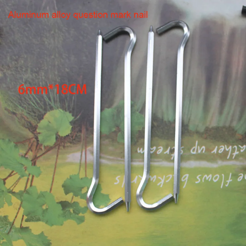 

Tent Pegs Light Tent Nails with Pull Cord Rope Wind Buckles Storage Bag Kit Outdoor Camping Hiking WHShopping