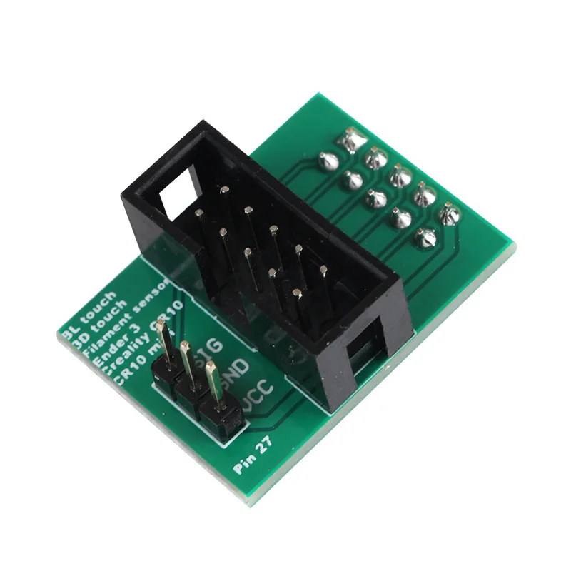 

wider power channels Pin 27 Board adapter sensor upgrade for Creality CR-10 / Ender-3 Ender 3 Pro BL-TOUCH 3d printer parts