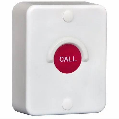 

Full waterproof call button, sun-proof, dustproof, shockproof wireless calling system transmitter, service pager call systems