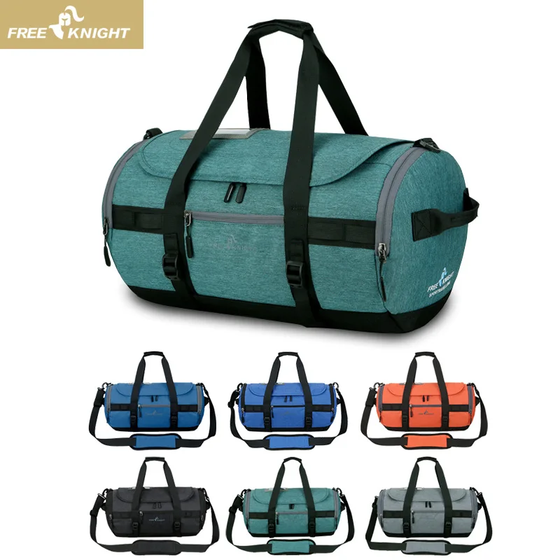 

FREE KNIGHT oxford Shoulder Duffle Men Travel Hand Luggage Sport hiking Bags Waterproof Big Bag for Male Large capacity suitcase