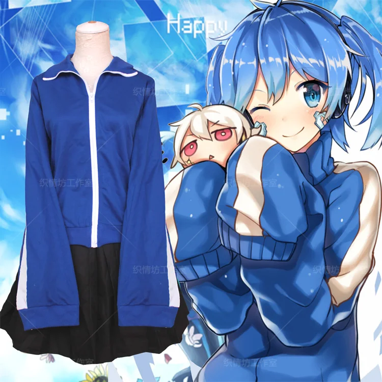 С рисунком из аниме MekakuCity Actors Проект Косплэй Хэллоуин вечерние Cos Эномото Takane