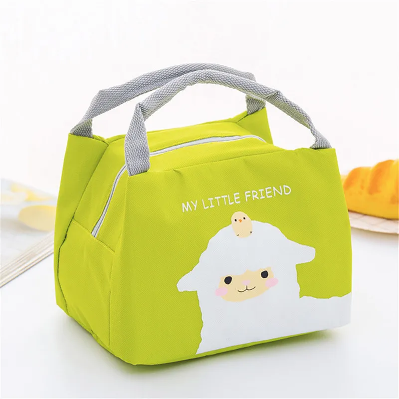 Cartoon Picnic Bag For Kids Mini Lunch Bag Insulated Box Waterproof Thermal Food Cooler Tote Food Beach Bags For Ourdoor Camping
