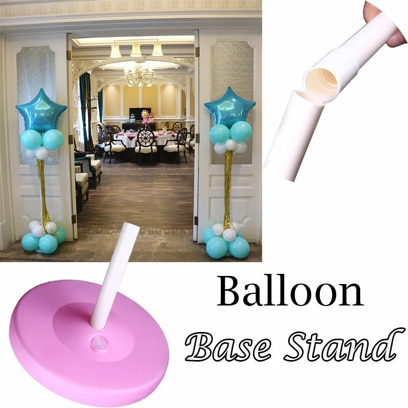 New PVC Balloon Base Botton Column Birthday Party Base