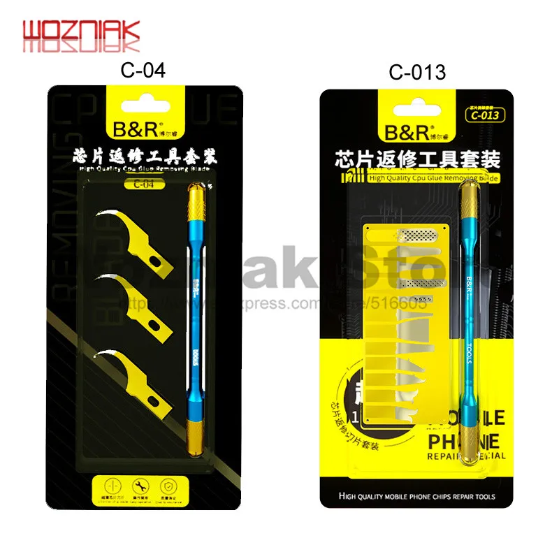 

Chip repairing blade Maintenance tools for mobile phone motherboard Dismantle machine CPU scraper Dismantling Shovel Pry knife
