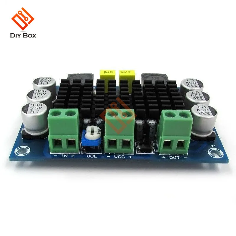 TPA3116D2 diy комплект 100 Вт моно цифровой усилитель мощности звука плата модуля