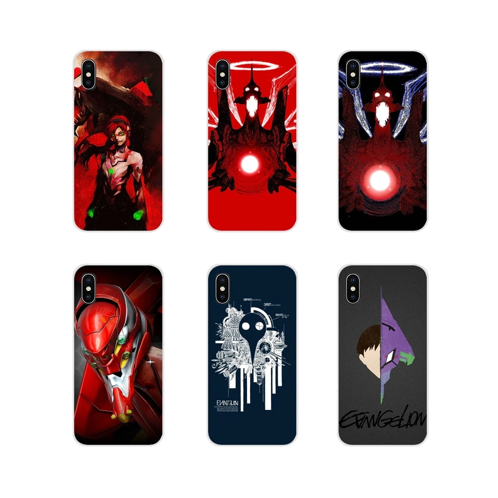 Для Apple iPhone X XR XS MAX 4 4S 5 5S 5C SE 6 6S 7 8 Plus ipod touch Evangelion аксессуары чехлы для телефонов |