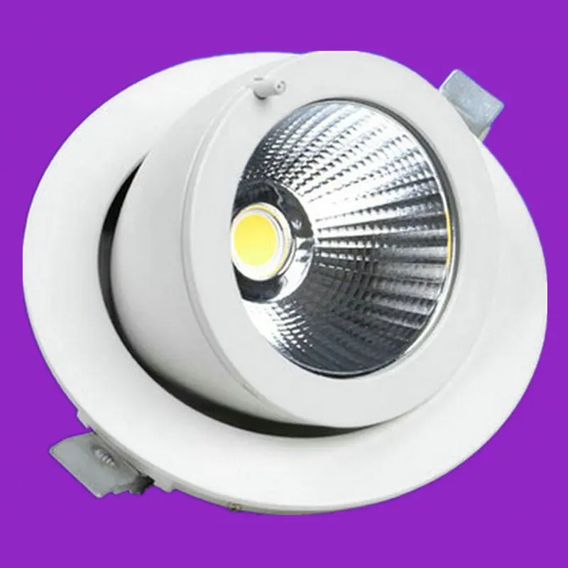 

Rotate 360 degrees 30W Recessed LED Ceiling Downlight Spot light For Home Lighting Decoration, Warm White/Cold White