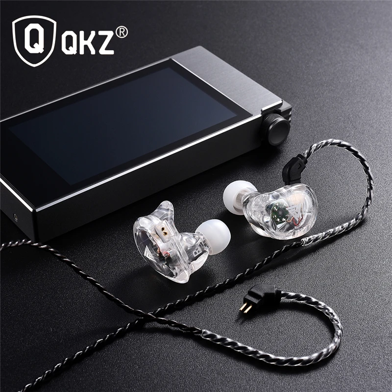 Новые Внутриканальные наушники QKZ VK1 4DD HIFI DJ мониторы спортивные для бега вкладыши