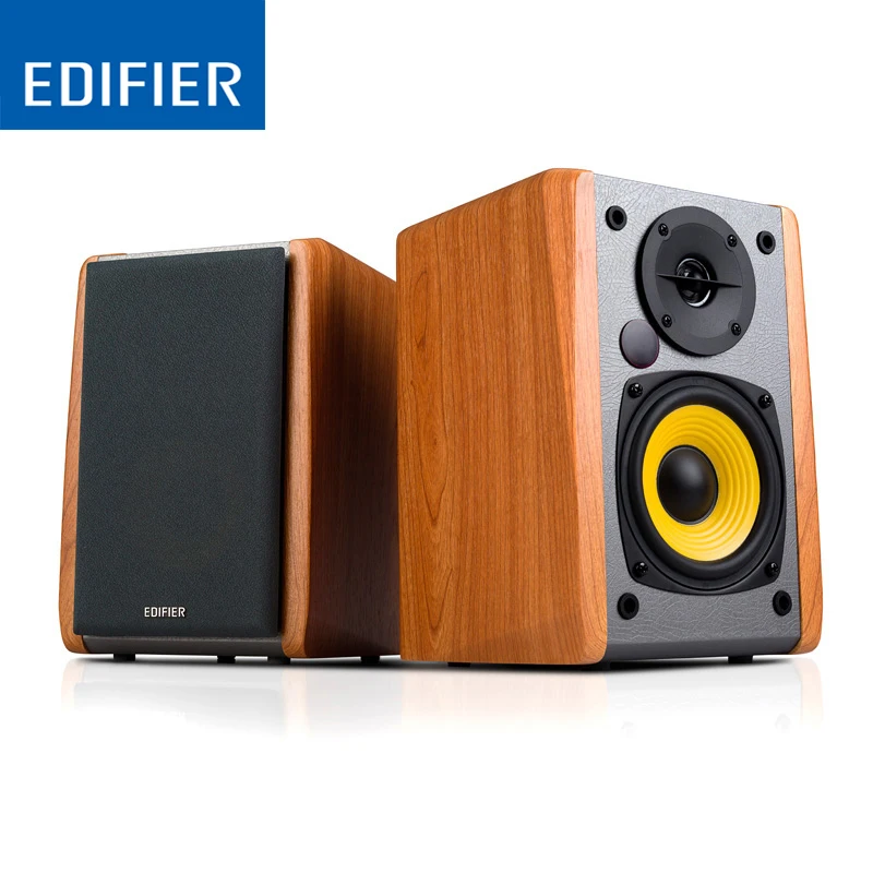Беспроводная акустическая система EDIFIER R1010BT деревянная Bluetooth Колонка для