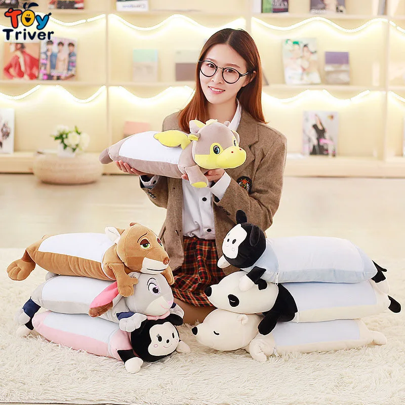 

1pc 53cm Cartoon Plush Fox Bear Panda Mouse Dragon Toy Stuffed Toys Dolls Pillow Birthday Christmas Gift Home Shop Decor Triver