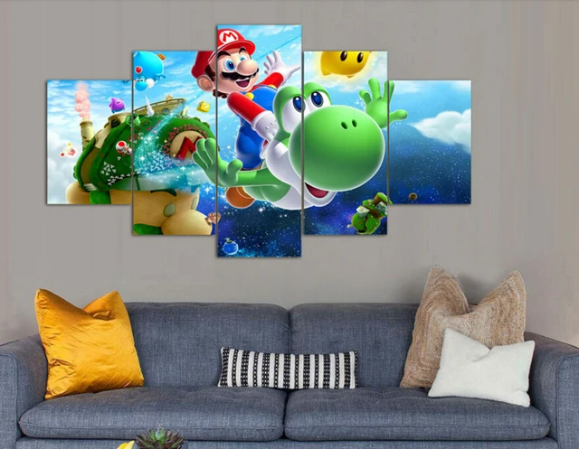 28 Wall Stickers Mario Aliexpress Com 7062 Super Dm5768 Super Mario Wall Sticker 3rd Generation Carrtoon Transpa Child Room Decor 0 65x1m Removable Pvc