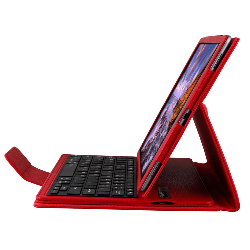 Для iPad Pro 12 9 2015 2017 2 в 1 Folio Smart PU кожаный защитный чехол подставка + Съемная
