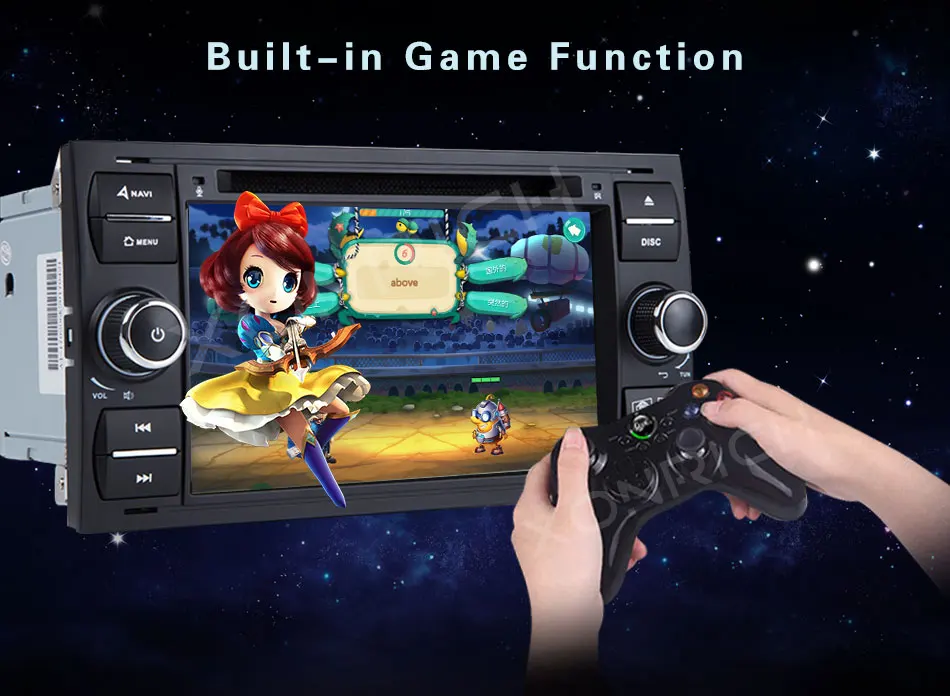 Cheap 2 din Car DVD Player Multimedia For Ford Fiesta Ford Focus 2 Mondeo 4 C-Max S-Max Fusion Transit Kuga AutoRadio GPS Navigation 13