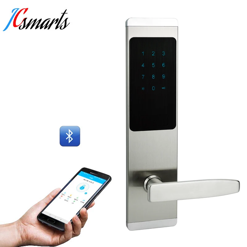 Smart IC card lock Intelligent Bluetooth Electronic touch keypad Door Lock with APP remote control Smart IC card lock Intelligent Bluetooth Electronic touch keypad Door Lock with APP remote control