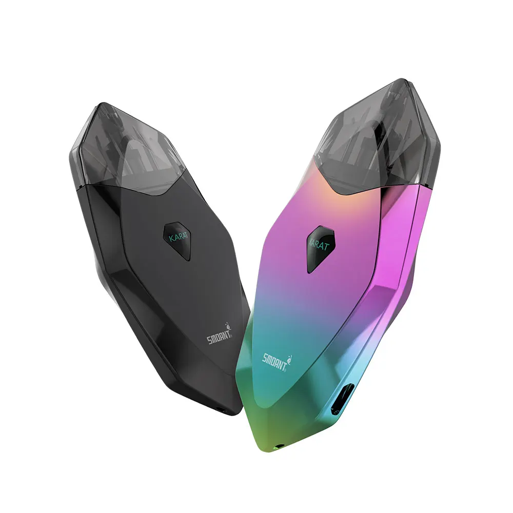 Новый оригинальный набор Smoant Karat 370mAh Pod Vape Starter Kit с 2 мл Quarzt Coil Cartridge Vs S8 Minifit Drop