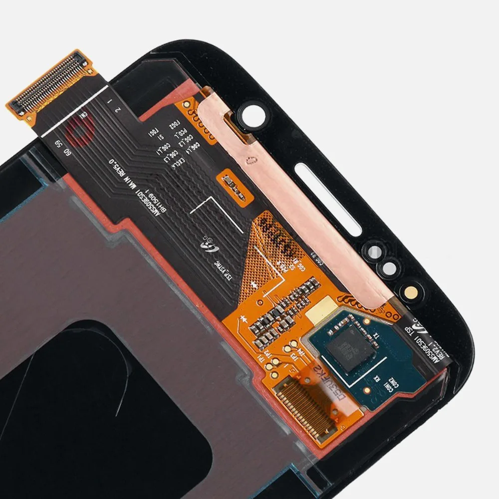 Оригинальный супер AMOLED ЖК дисплей для Samsung Galaxy S6 кодирующий преобразователь