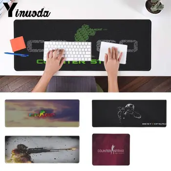 

Yinuoda New Design Counter Strike Gaming Player desk laptop Rubber Mouse Mat Free Shipping Large Mouse Pad Keyboards Mat