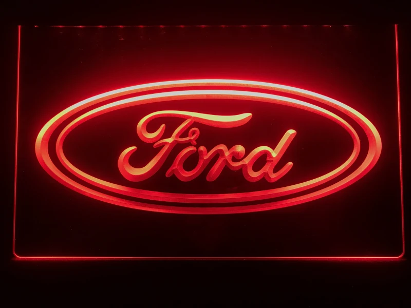 D007 Ford светодиодный ная неоновая вывеска|Таблички и знаки| |
