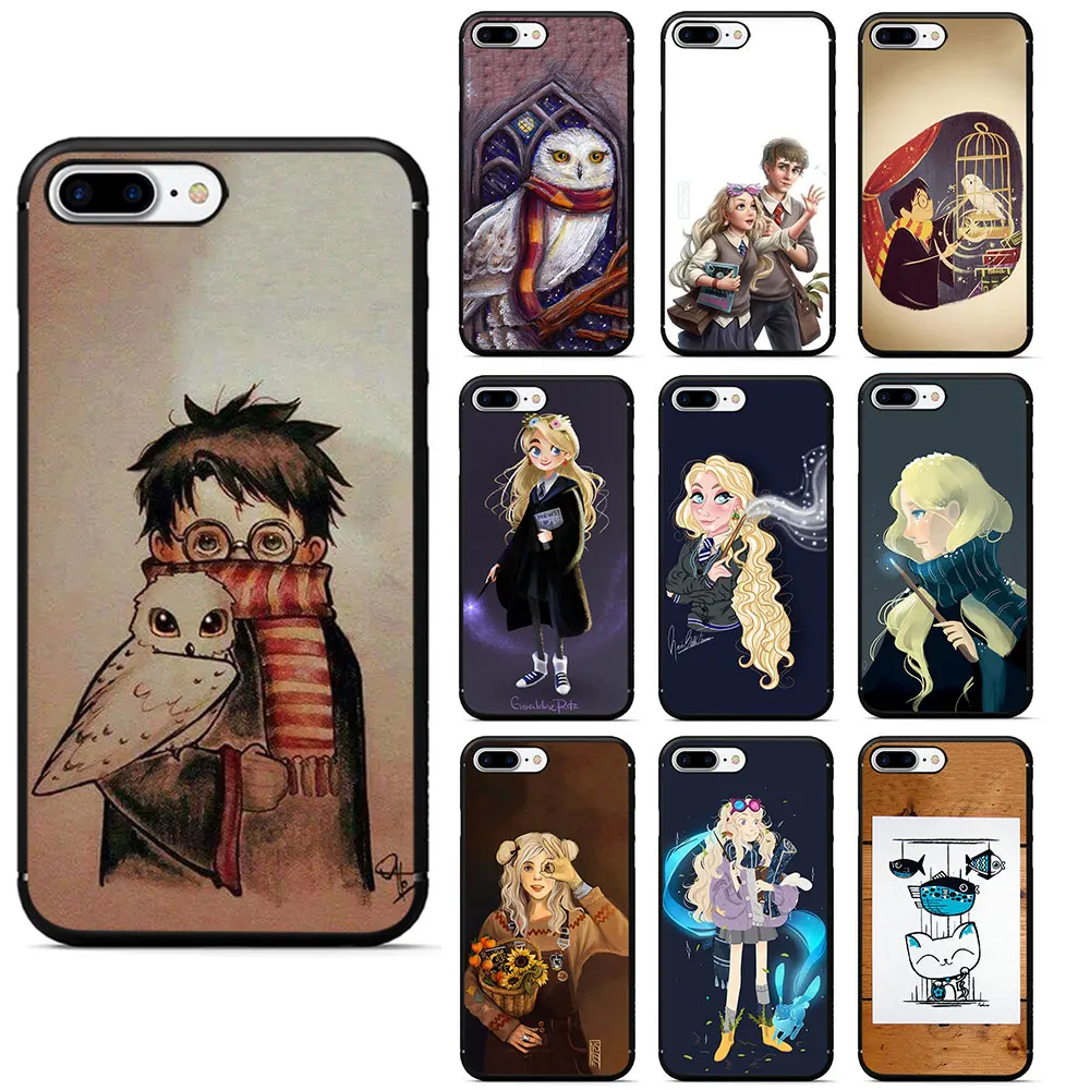 Harry Potter Luna Lovegood TPU Silicone Phone Case for iPhone 5 5s 6 6s