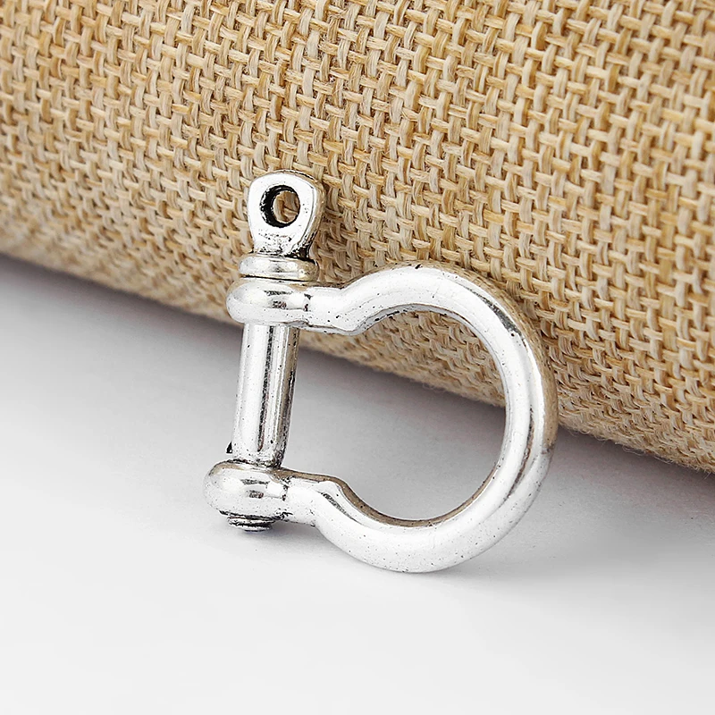 3 Sets Antique Silver Buckle Clasp DIY Bracelet Jewelry