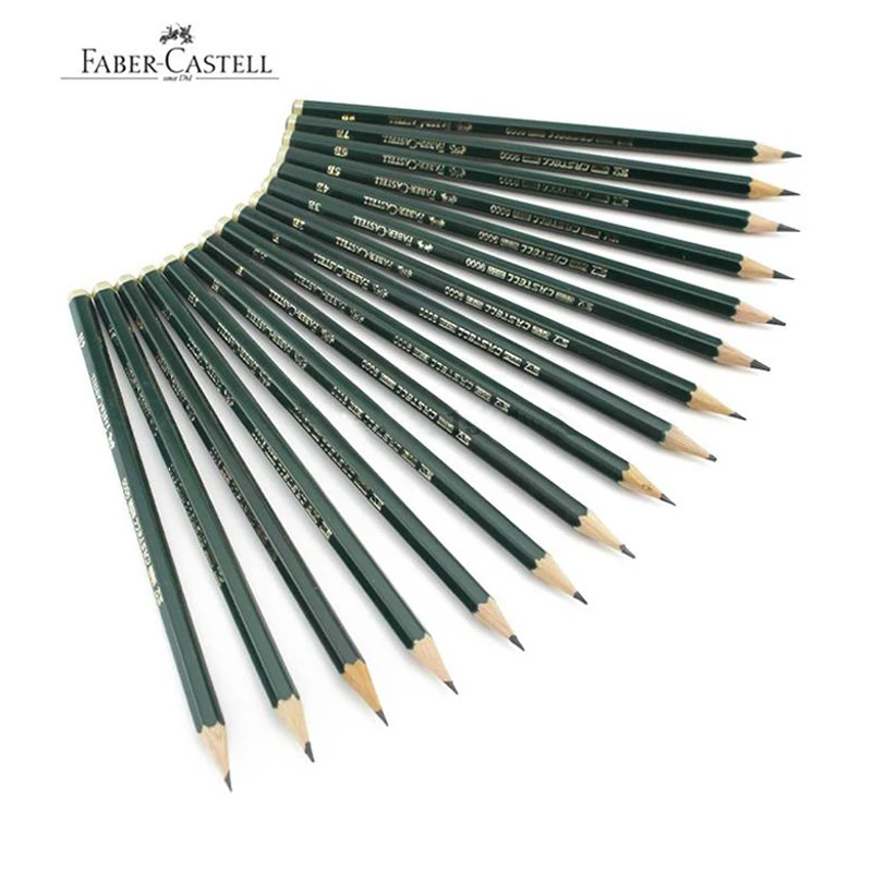 Марка Faber castell 12 шт. (6H-8B) Карандаш для эскизов и рисования персонализированные