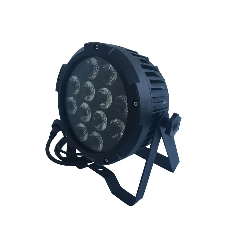 

10X Rasha New Rodie V12 6IN1 RGBAW UV Aluminum IP65 Waterproof Outdoor LED Par Can With Powercon DMX512 LED Stage Light 7/12CH