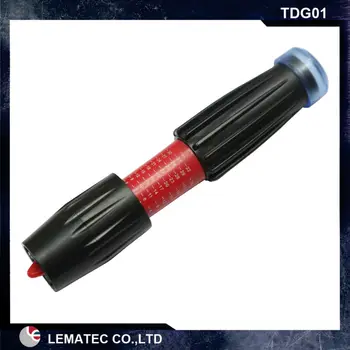 

LEMATEC New Preset Tire Tread Depth Gauge Tyre Tread Depth Gauge Car Motorcycle Trailer Van Wheel Measure Tool with LED&buzzer