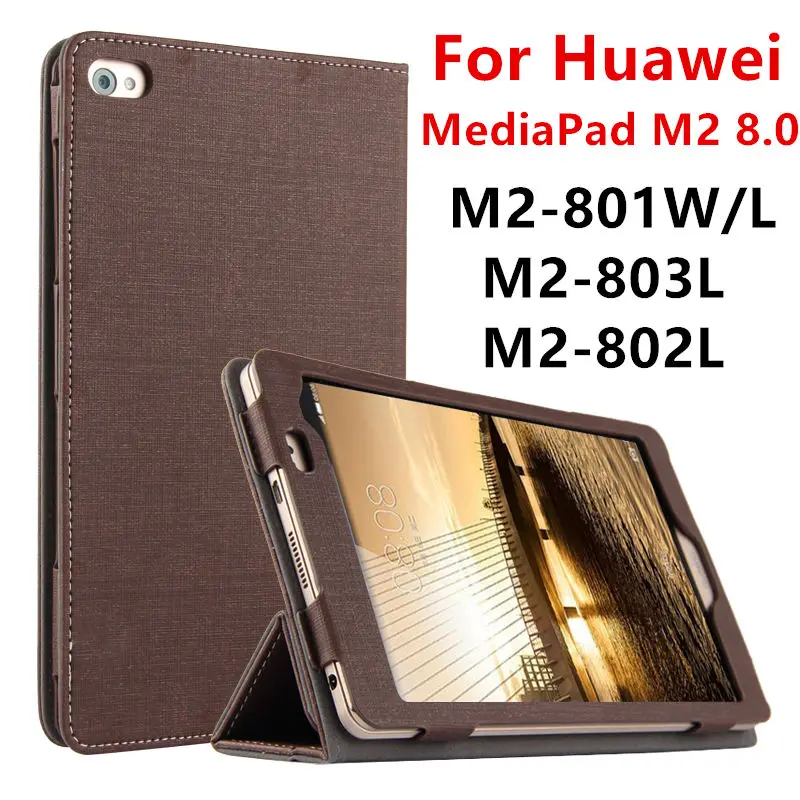 

Case For Huawei MediaPad M2 8.0 Protective Smart cover Leather Tablet For HUAWEI M2-801W 801L M2-803L M2-802L Cases PUProtector