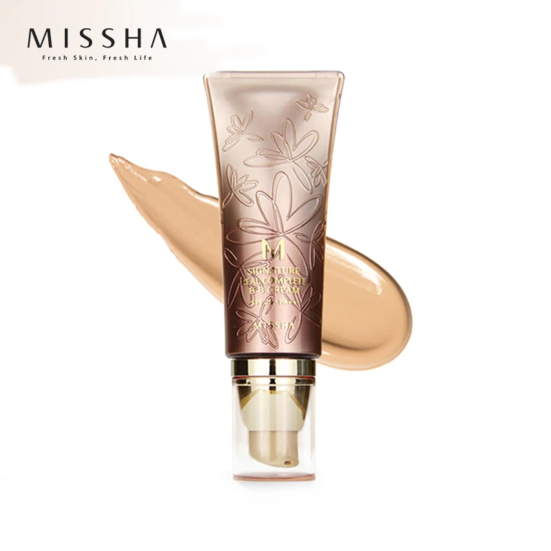 Original MISSHA M Signature Real Complete BB Cream SPF25 PA++ 45g(#13, #21, #23, #27)CC Foundation Makeup Cover Korean Cosmetics Original MISSHA M Signature Real Complete BB Cream SPF25 PA++ 45g(#13, #21, #23, #27)CC Foundation Makeup Cover Korean Cosmetics