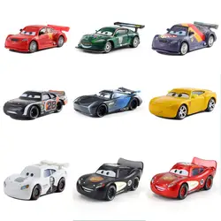 Автомобили disney Pixar Cars 2 3 Racer King Chick Хикс Dinoco Молния Маккуин металл игрушечный автомобиль для детей подарок 1:55 Фирменная Новинка