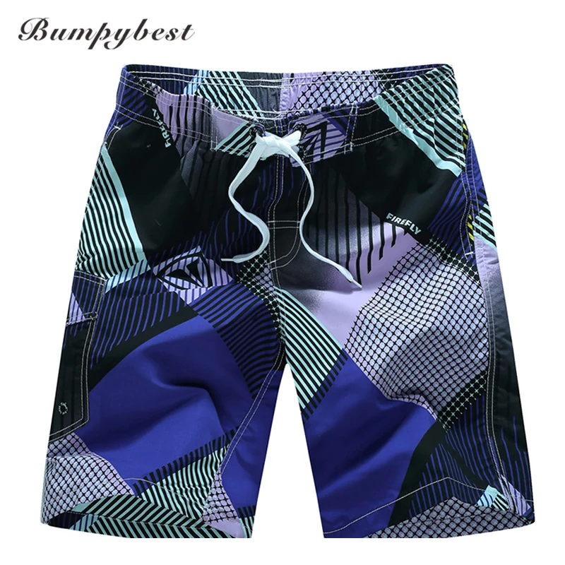 Bumpybeast New Surfing & Beach Shorts Boardshorts Men Swimwear Brand Swimsuit Man Short Beach Bermuda Board Shorts Men Bathing