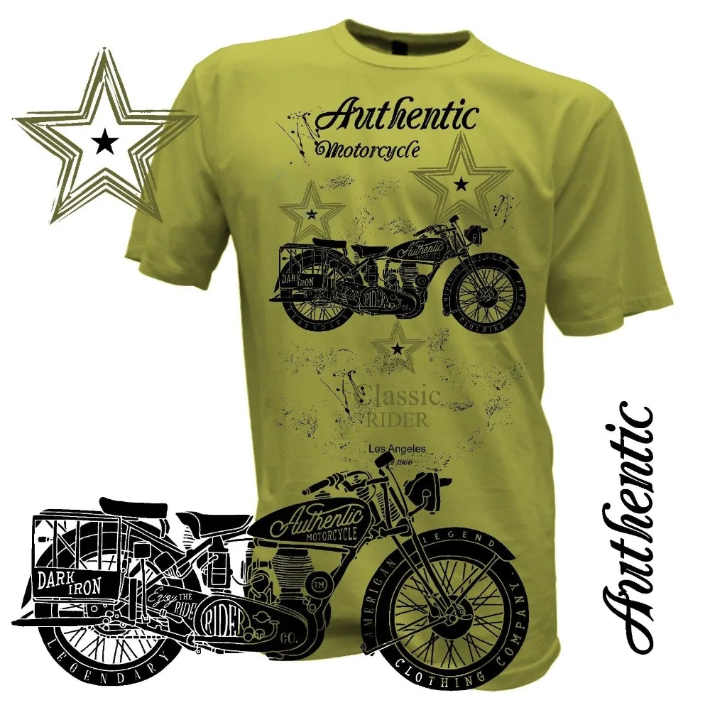 

2019 Fashion Hot T-Shirt Cafe Racer Biker Motorrad Rocker Chopper Custom Pin Up Girls motorcycle T shirt