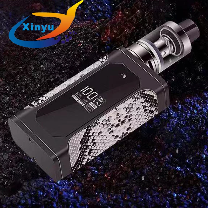 electronic cigarette 100W box mod Huge Vapor 2200mah bulit-in battery Mech Box vape pen with LED screen e-cigarettes Vape kit