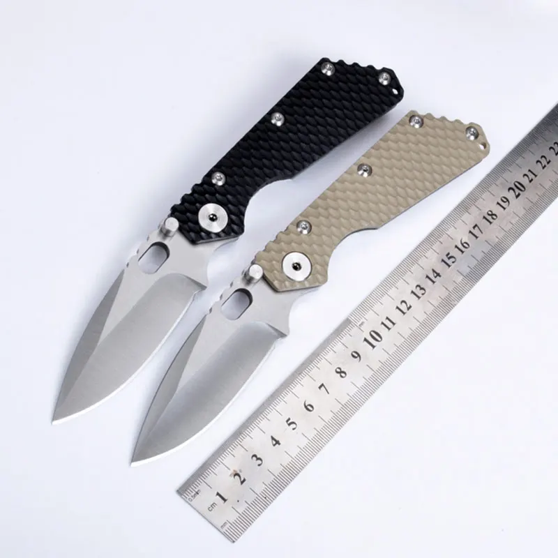 

Brave Fighter Cr13Wov Blade Positive G10 Opposite Steel (nc) Handle Folding knife Survival Camping Hunting EDC Utility Tool