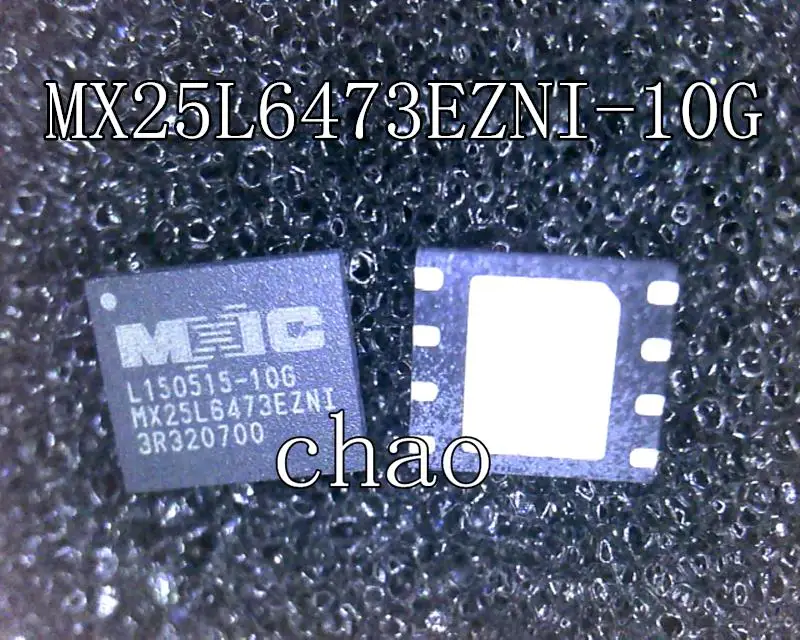 

MX25L6473EZNI-10G 25L6473E QFN