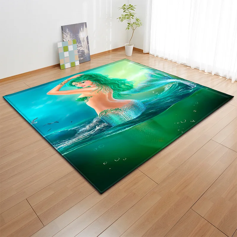 Flannel 3D Antiskid Home Rugs Memory Foam Carpet Baby Play Crawl Mat Large Size Carpets for Living Room kids girl Room decor Rug