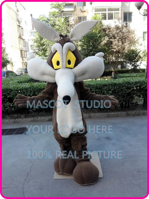 Wile E. Coyote mascot cartoon costume custom fancy costume anime cosplay kits mascotte cartoon