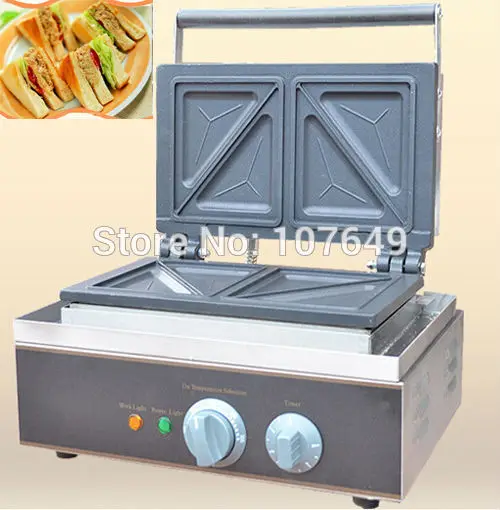 Hot Sale 110v 220V Electric Commercial Use Sandwich Grill Maker