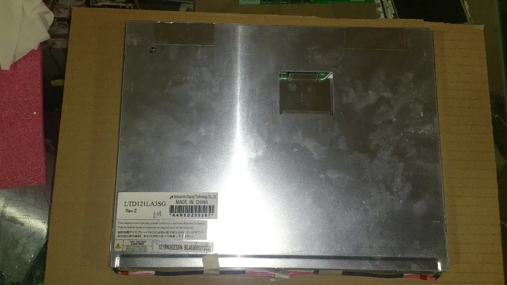 LCD module 12.1 inch  LTD121LA3SG LTD121LA7SG LVDS 1024X768 interface machines Industrial Medical equipment screen