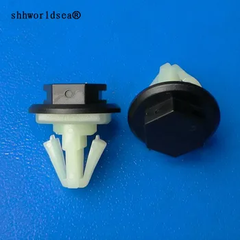 

shhworldsea car plastic fasteners file mud wheel eyebrow buckle for renualt