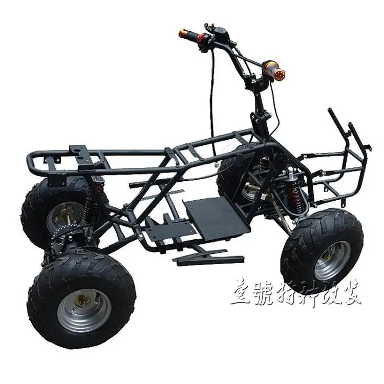 

Go Kart Karting Electric ATV Disc Brake Front Swingarms Rear Axle Steering Handlebar Shock Absorbers Frame Body With Wheels
