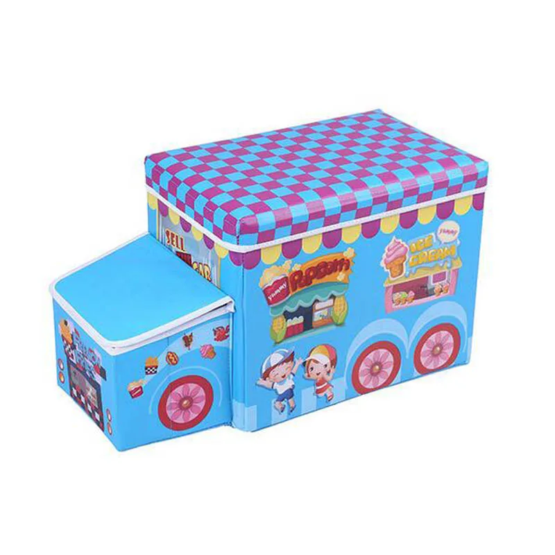 Детский мультфильм торговля транспортным средством хранения стул Одежда Коробка для хранения детская одежда для игрушек коробка для