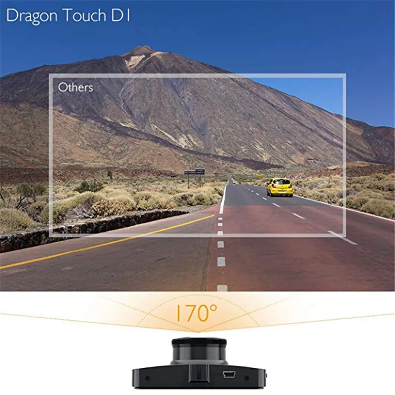 AKASO Dragon Touch D1 Dash Cam 3