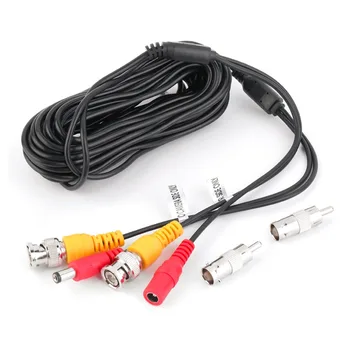 

2017 new 10M 33FT Home Surveillance DVR Video Power Cable Security BNC RCA Cable for CCTV Camera PC