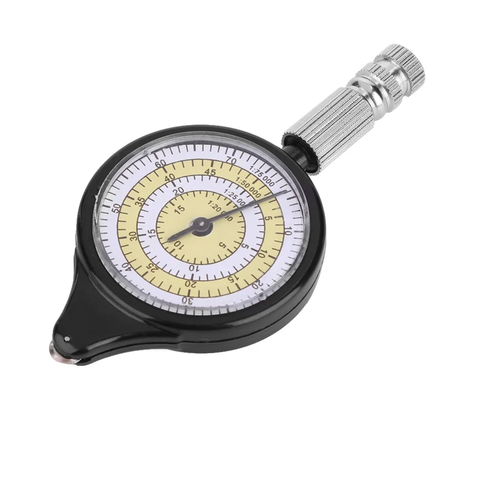 

Mini Outdoor Map Measurer Distance Caculator Mapping Tool Metal Wheel Outdoor Map Measurer;