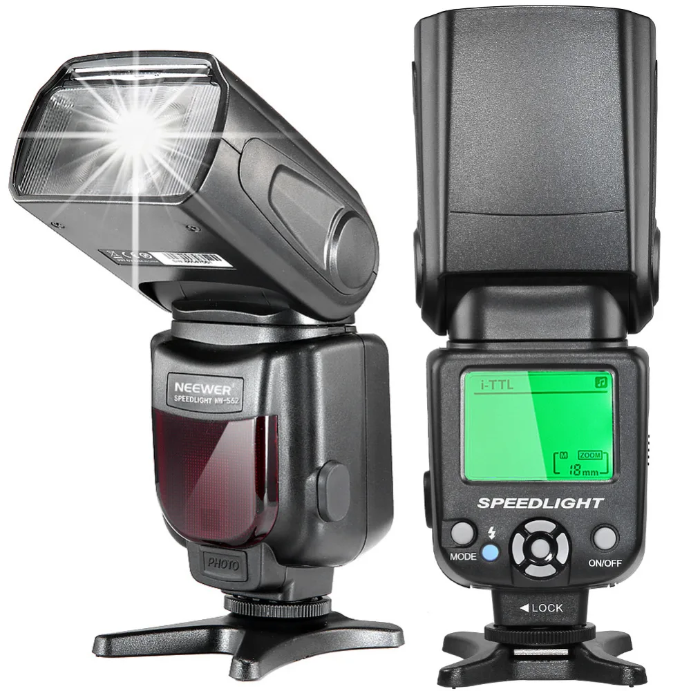 Вспышка Neewer i TTL Speedlite с ЖК дисплеем + жесткий диффузор + Защитная сумка для Nikon/Canon|speedlite flash|for nikonneewer flash | АлиЭкспресс