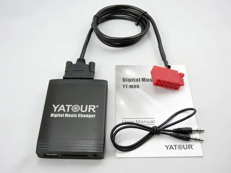 Yatour цифровой USB SD музыкальный плеер автомобильный стерео MP3 адаптер AUX Bluetooth Интерфейс для Mercede Benz 10-контактный 1994-1998 W140 W202 W210